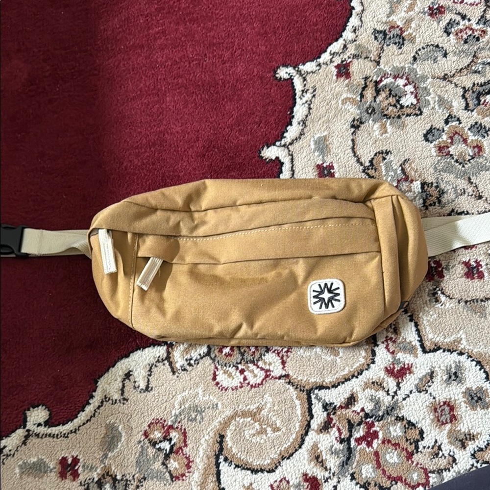 Tan Waist Bag. Louie Sling by Walker Family Goods